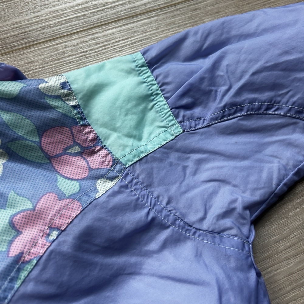 Weestuff Vintage Girls Purple And Pink Floral And Bow Jacket 24M - Picture 9 of 9